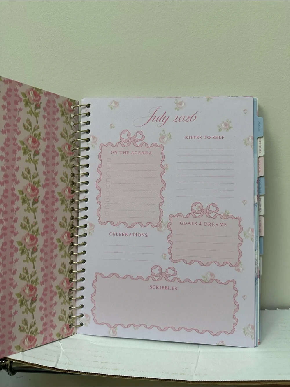 LoveShackFancy x Target - Yoobi Monthly and Weekly Planner 7